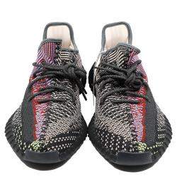 Pre Owned Yeezy x Adidas Multicolor Yecheil Cotton Knit Boost 350 V2 Sneakers Size 40 2/3