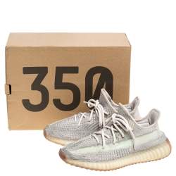 مملوكة مسبقًا حذاء رياضي ييزي وأديداس بوست 350 في2 سيترين غير عاكس رمادي مقاس 39 1/3