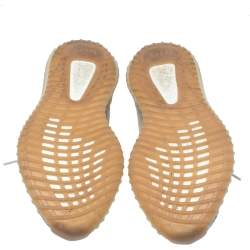 Pre Owned حذاء رياضي ييزي  و أديداس "بوست 350 ڨي2" تريكو قطن سيسام مقاس 45.5