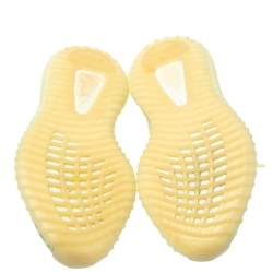 مملوكة مسبقًا Adidas Yeezy Boost 350 V2 Cotton Knit Ice Yellow Sneakers Size 42 2/3