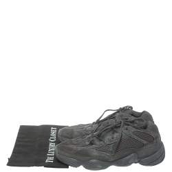 Pre Owned حذاء رياضي ييزي  x أديداس يوتيليتي 500 شبك و سويدي رصاصي مقاس 43.5