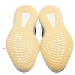 Pre Owned Yeezy x Adidas White/ Black Yeezy Boost 350 V2 Zebra Sneakers Size 43.5