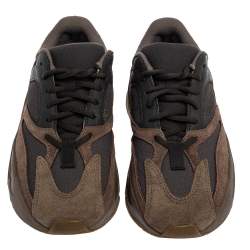 مملوكة مسبقًا Yeezy x Adidas Multicolor Suede And Mesh Boost 700 Mauve Sneakers Size 37 1/3