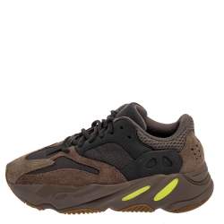 مملوكة مسبقًا Yeezy x Adidas Multicolor Suede And Mesh Boost 700 Mauve Sneakers Size 37 1/3