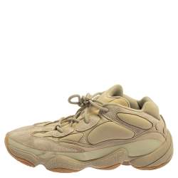 Pre Owned Yeezy x adidas Green Suede And Neoprene 500 Utility Ortholite Sneakers Size 44