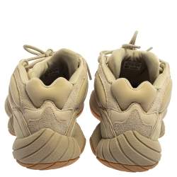 Pre Owned Yeezy x adidas Green Suede And Neoprene 500 Utility Ortholite Sneakers Size 44