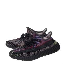 Pre Owned Yeezy x Adidas Multicolor Yecheil Cotton Knit Boost 350 V2 Sneakers Size FR 40 2/3
