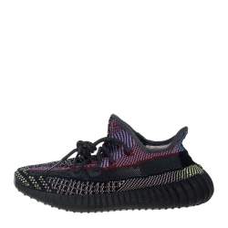 Pre Owned Yeezy x Adidas Multicolor Yecheil Cotton Knit Boost 350 V2 Sneakers Size FR 40 2/3