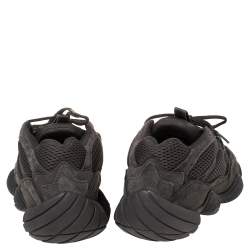 مملوكة مسبقًا حذاء رياضي ييزي × اديداس يوتيليتي 500 في2 دزرت رات سويدي وشبك أسود مقاس 44