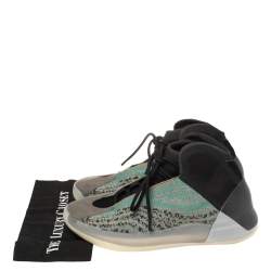 مملوكة مسبقًا حذاء رياضي ييزي x أديداس كوانتام قطن تريكو رصاصي/أزرق مقاس 46 2/3