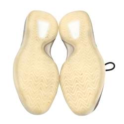 مملوكة مسبقًا حذاء رياضي ييزي x أديداس كوانتام قطن تريكو رصاصي/أزرق مقاس 46 2/3