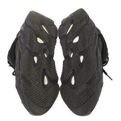 مملوكة مسبقًا حذاء رياضي ييزي x أديداس بوست 700 ڨي2 فانتا كانفاس وسويدي رصاصي/أسود مقاس 42 2/3 