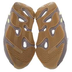 Pre Owned حذاء رياضي ييزي x أديداس 700 سويدي بنفسجي وشبك بني/رصاصي مقاس 42 2/3 