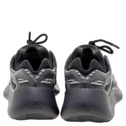 مملوكة مسبقًا Yeezy x Adidas Black Knit Fabric And Polyurethane 700 V3 Alvah Sneakers Size 41 1/3
