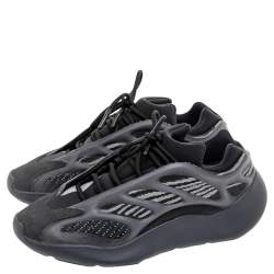 مملوكة مسبقًا Yeezy x Adidas Black Knit Fabric And Polyurethane 700 V3 Alvah Sneakers Size 41 1/3