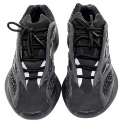 مملوكة مسبقًا Yeezy x Adidas Black Knit Fabric And Polyurethane 700 V3 Alvah Sneakers Size 41 1/3