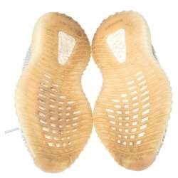 Pre Owned حذاء رياضي ييزي وأديداس بوست 350 في2 لوندمارك قماش تريكو رمادي مقاس 38