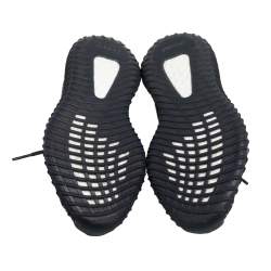 Pre Owned حذاء رياضي ييزي وأديداس بوست 350 في2 يشيل قماش تريكو متعدد الألوان مقاس 43 2/3