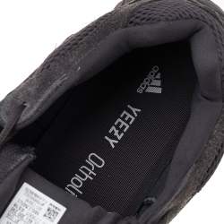 Pre Owned Yeezy x Adidas Black Mesh And Suede 500 Utility Sneakers Size 46 2/3