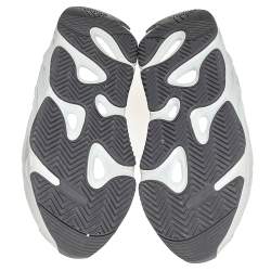 Pre Owned Yeezy x adidas Grey/Green Mesh And Suede Boost 700 Salt Sneakers Size 46 2/3