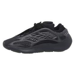 Pre Owned Yeezy x Adidas Black Knit Fabric And Polyurethane 700 V3 Alvah Low Top Sneakers Size 46 2/3
