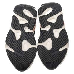 Pre Owned Yeezy x Adidas Multicolor Mesh, Leather, And Suede Boost 700 Wave Runner Sneakers Size 44 2/3