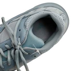 Pre Owned حذاء رياضي ييزي x أديداس بوست 700 إنيرتيا سويدي وشبكة أزرق/رصاصي مقاس 42