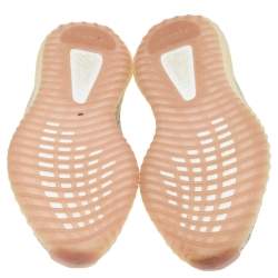 Pre Owned Yeezy x Adidas Multicolor Knit Fabric Boost 350 V2 Citrin Sneakers Size 40 2/3