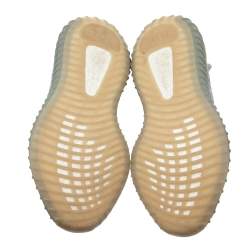 Pre Owned حذاء رياضي ييزي x أديداس بوست 350 ڨي2 اسرافيل قماش تريكو أزرق مقاس 37 1/3 