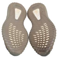 Pre Owned Yeezy x Adidas Grey Cotton Knit Boost 350 V2 Non-Reflective Sneakers Size 42 2/3