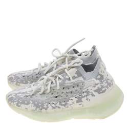 Pre Owned حذاء رياضي ييزي وأديداس بوست 380 أليان قماش تريكو متعدد الألوان مقاس 38