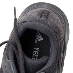 Pre Owned حذاء رياضي ييزي x أديداس بوست 700 موف v2 شبك وسويدي رمادي داكن منخفض من أعلى مقاس 39 1/3