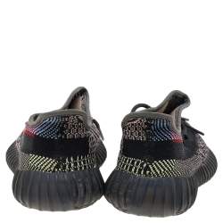 مملوكة مسبقًا حذاء رياضي ييزي X أديداس بوست 350 V2 يشيل قماش تريكو متعدد الألوان مقاس 37 1/3
