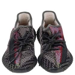 مملوكة مسبقًا حذاء رياضي ييزي X أديداس بوست 350 V2 يشيل قماش تريكو متعدد الألوان مقاس 37 1/3