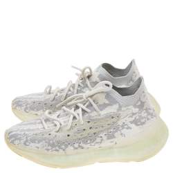 Pre Owned حذاء رياضي ييزي × أديداس بوست 380 الين قماش تريكو متعدد الألوان مقاس 42