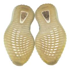 مملوكة مسبقًا Yeezy x adidas Grey/Blue Tint Knit Fabric Boost 350 V2 Static Sneakers Size 44 2/3