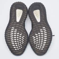 Pre Owned حذاء رياضي اديداس X ييزي بوست 350 قماش تريكو  أحمر / أسود مقاس 44