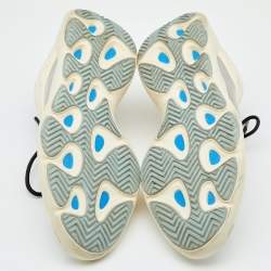 Pre Owned Yeezy x Adidas Cream Knit Fabric And Polyurethane 700 V3 Alvah Low Top Sneakers Size 46 2/3