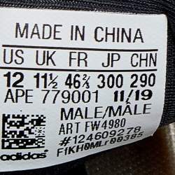 Pre Owned Yeezy x Adidas Cream Knit Fabric And Polyurethane 700 V3 Alvah Low Top Sneakers Size 46 2/3