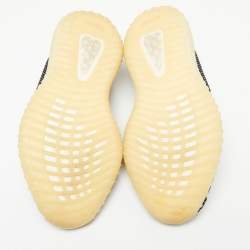 مملوكة مسبقًا حذاء رياضي ييزي x أديداس 350 V2 زيون قماش تريكو أبيض/أسود مقاس 44