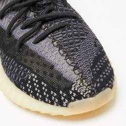 مملوكة مسبقًا حذاء رياضي ييزي x أديداس 350 V2 زيون قماش تريكو أبيض/أسود مقاس 44