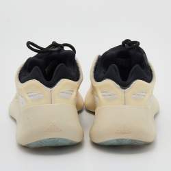 Pre Owned Yeezy x Adidas Cream/Black Mesh And Rubber Yeezy 700 V3 Mono Safflower Sneakers Size 40