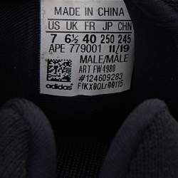 Pre Owned Yeezy x Adidas Cream/Black Mesh And Rubber Yeezy 700 V3 Mono Safflower Sneakers Size 40