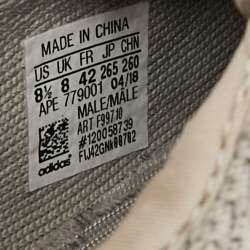 مملوكة مسبقًا حذاء رياضي ييزي x أديداس بوست 350 ڨي2 تريكو رصاصي مقاس 42 