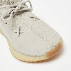 مملوكة مسبقًا حذاء رياضي ييزي x أديداس بوست 350 ڨي2 تريكو رصاصي مقاس 42 