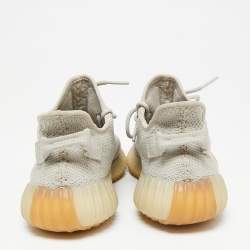 مملوكة مسبقًا حذاء رياضي ييزي x أديداس بوست 350 ڨي2 تريكو رصاصي مقاس 42 