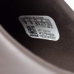 Pre Owned Yeezy x Adidas Brown Rubber Onyx Slides Size 43