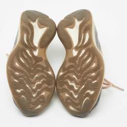 Pre Owned Yeezy x Adidas Multicolor Knit Fabric Yeezy Boost 380 Mist Sneakers Size 39 1/3