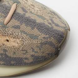 Pre Owned Yeezy x Adidas Multicolor Knit Fabric Yeezy Boost 380 Mist Sneakers Size 39 1/3