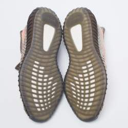 مملوكة مسبقًا حذاء رياضي ييزي x أديداس بوست 350 ڨي2 اش ستون قماش تريكو متعدد الألوان بعنق منخفض مقاس 43 1/3 